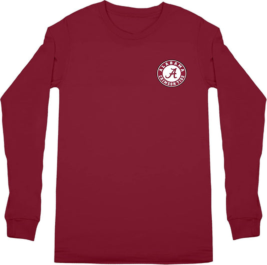 Southern Couture Alabama Crimson Tide Elephant Women's Classic Fit Long Sleeve T-Shirt