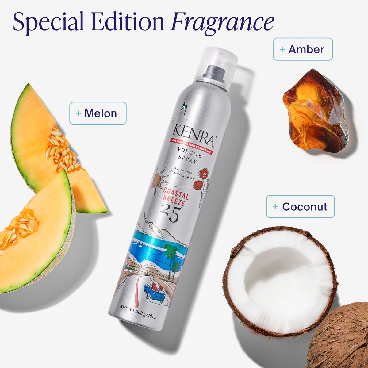 Kenra Professional Volume Spray 25 | Super Hold Finishing & Styling Hairspray | Flake-Free & Fast-Drying | Wind & Humidity Resistance | All Hair Types