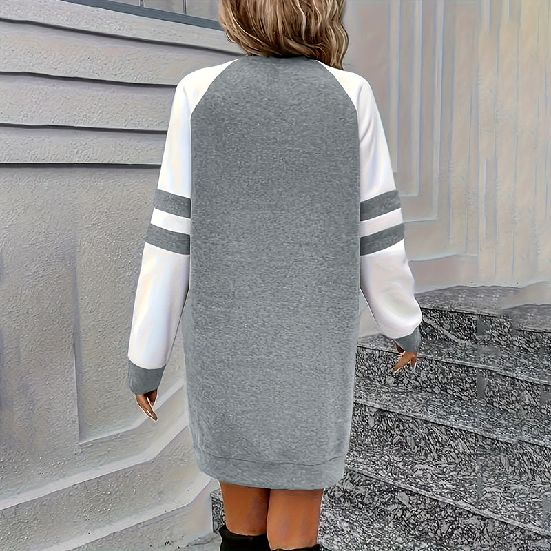 Women's Color Block Sweatshirt