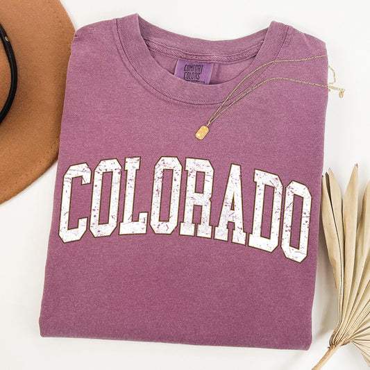 Colorado Football Game Day Tailgate University State College Pride Comfort Colors Tee