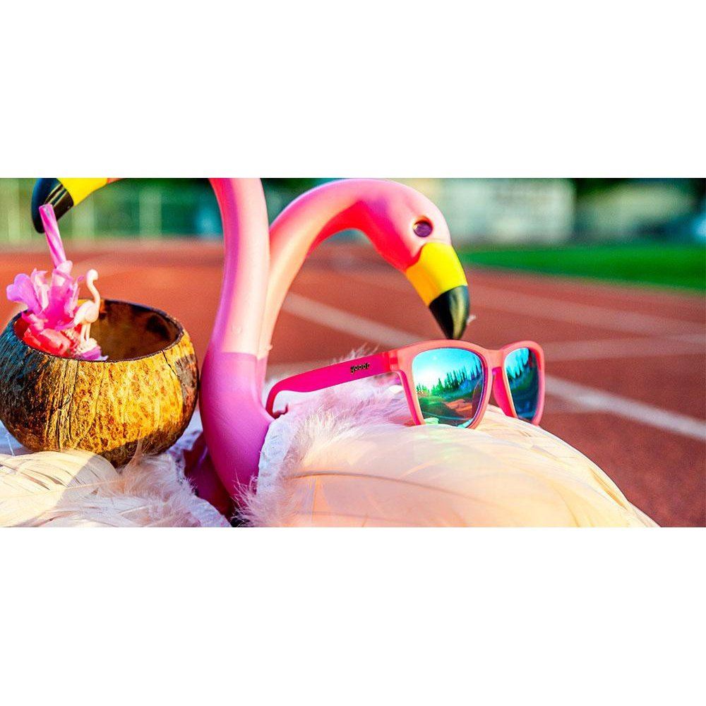 "Flamingos on a Booze Cruise” Og Premium Sunglasses