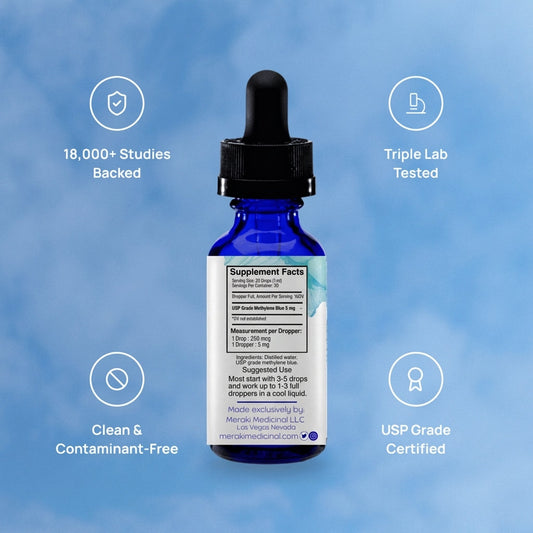 Meraki Blu Usp Grade Methylene Blue 150mg