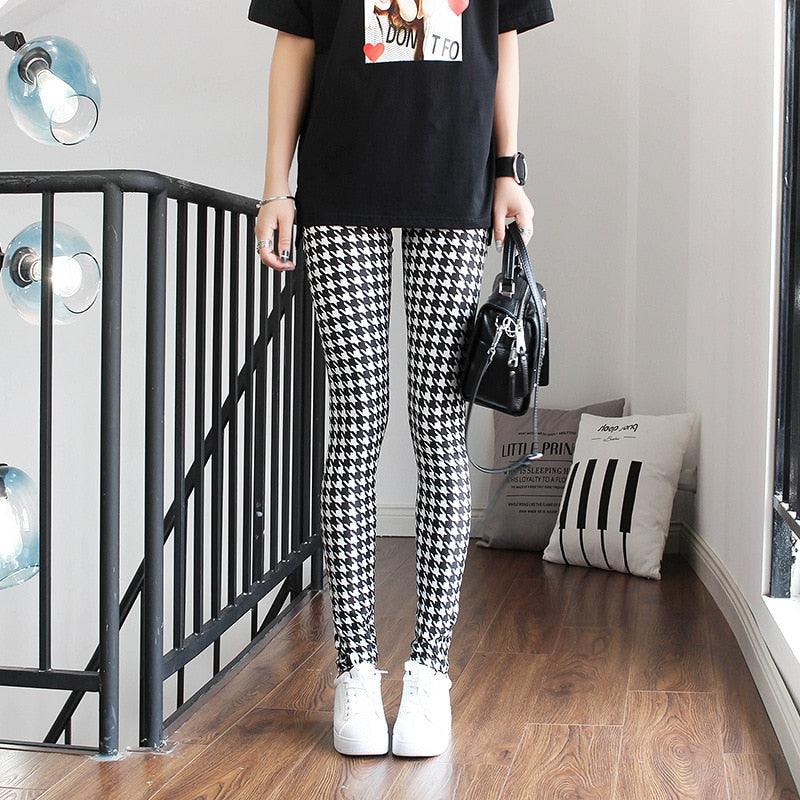 High Waist HoundstoothLeggings