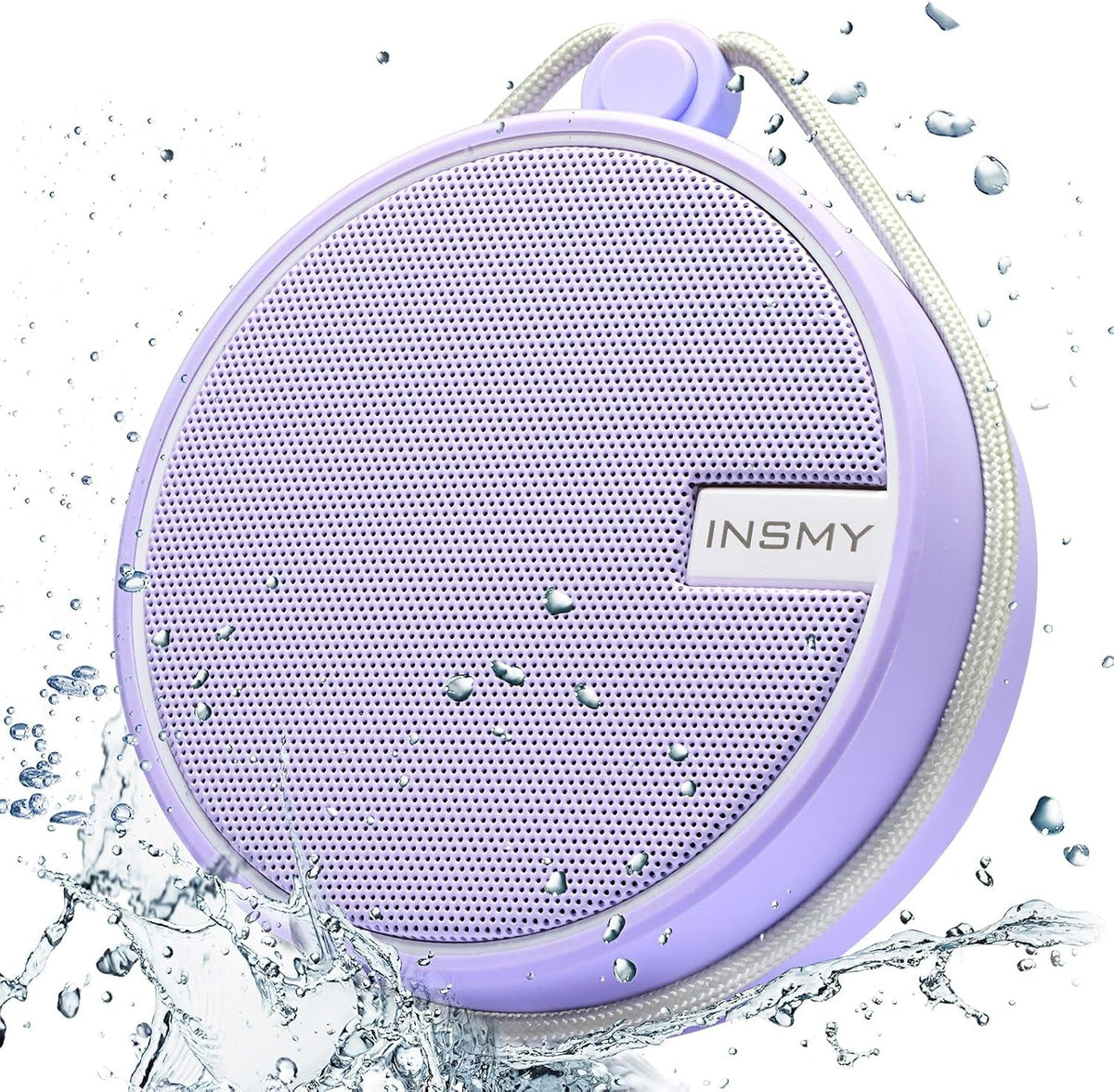 Insmy C12 IPX7 Waterproof Shower Bluetooth Speaker