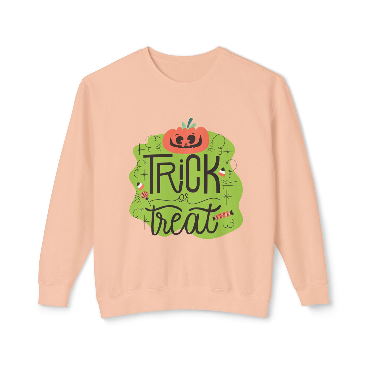 Trick or Treat Lightweight Crewneck Sweatshirt