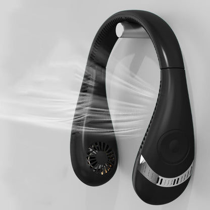 Lazy Outdoor Sports Portable Hanging Neck Fan