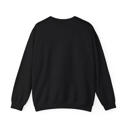 Spooky Ghost Witch Hat Halloween Crewneck Sweatshirt