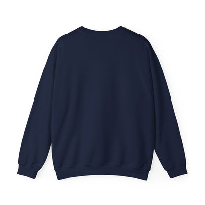 Spooky Ghost Witch Hat Halloween Crewneck Sweatshirt
