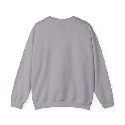 Spooky Ghost Witch Hat Halloween Crewneck Sweatshirt