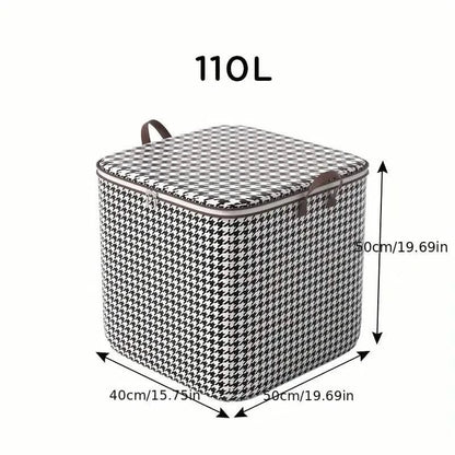 2-Pack: Quilt Storage Bag Organizer Non-Woven Dustproof Foldable Wardrobe Space Saving Bag