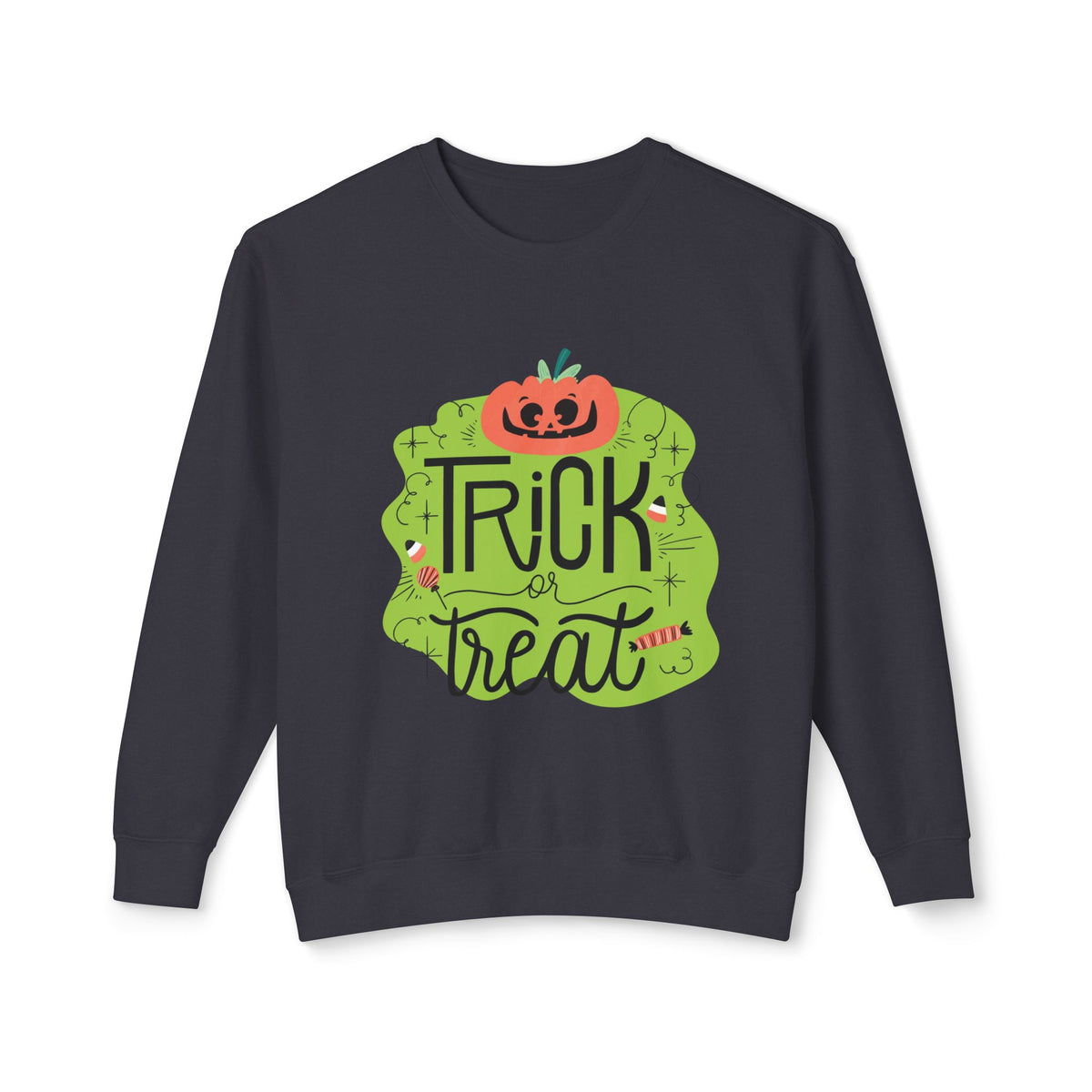Trick or Treat Lightweight Crewneck Sweatshirt