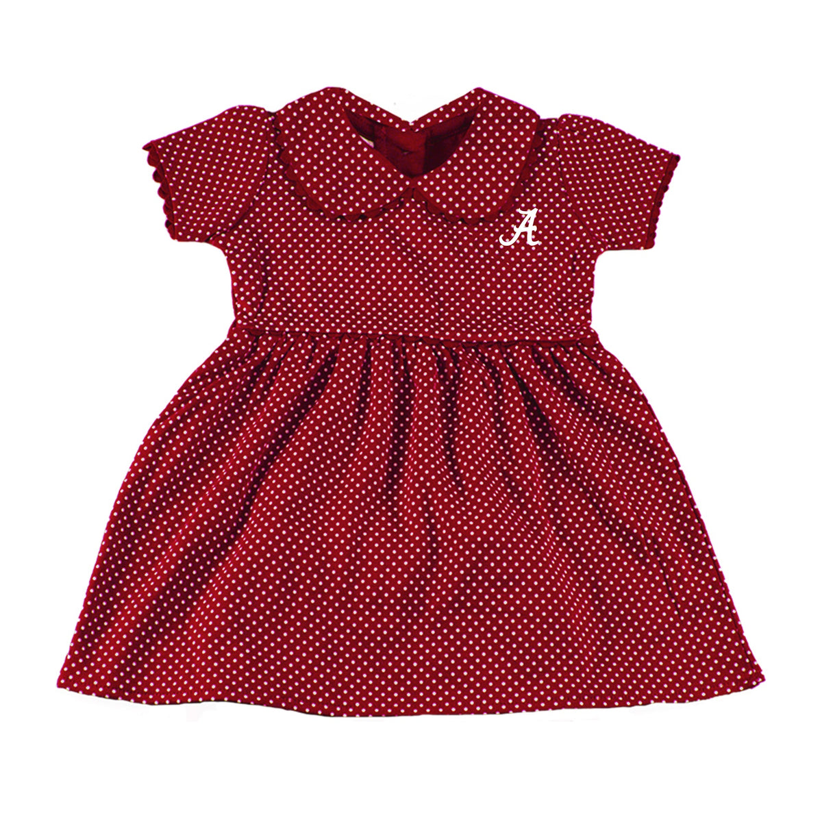 Alabama Pin Dot Peter Pan Dress with Bloomers