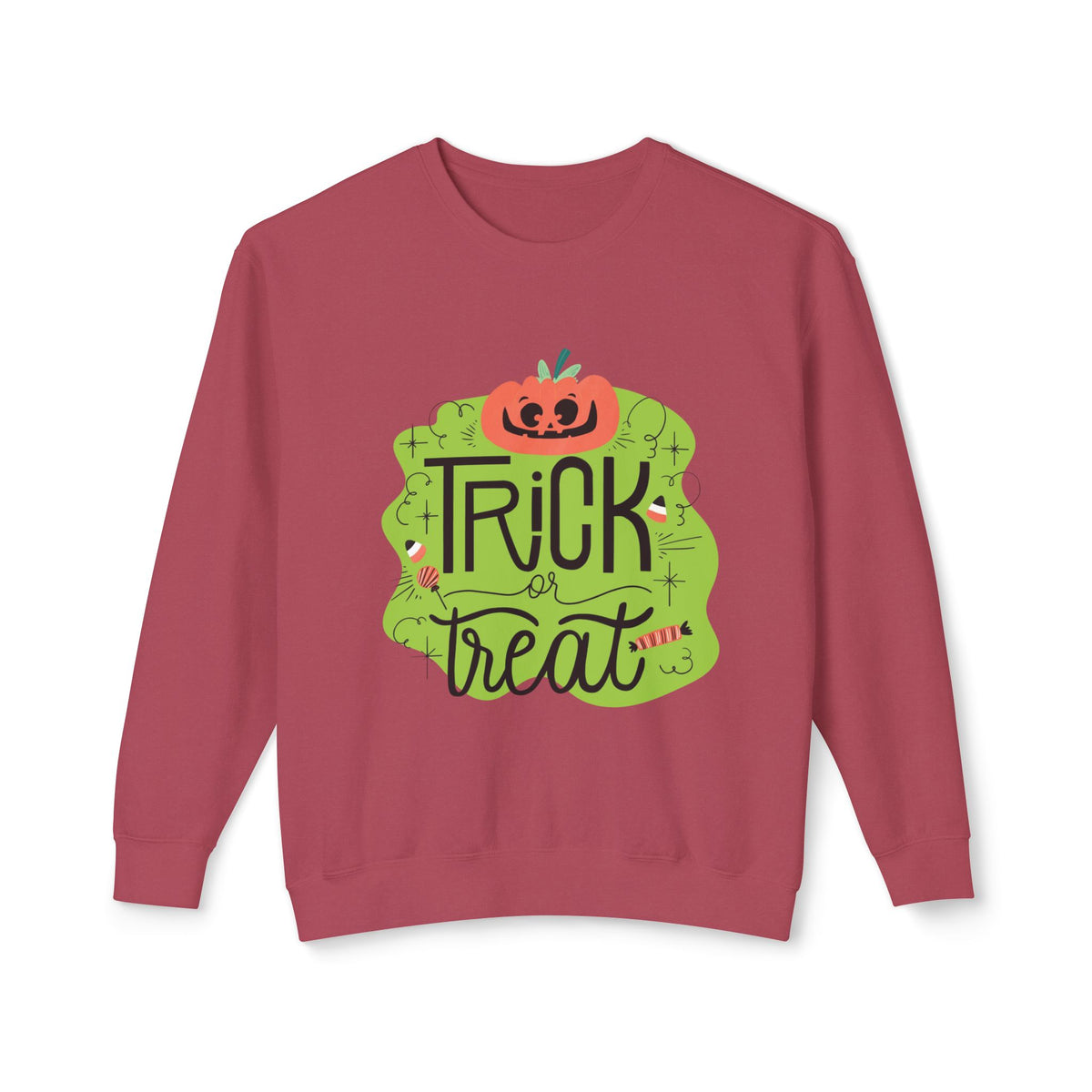 Trick or Treat Lightweight Crewneck Sweatshirt