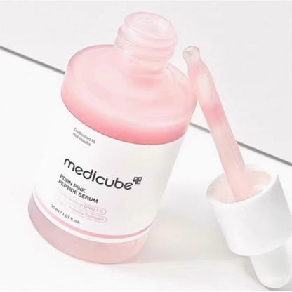 Pdrn Pink Peptide Brightening Glow Serum 30ml - Collagen Hydrating & Firming Essence for Radiant Skin | Moisturizing Anti Dullness Facial Serum