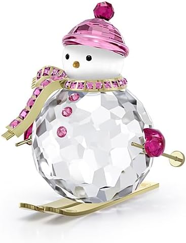 Swarovski Holiday Cheers Dulcis Pink Snowman