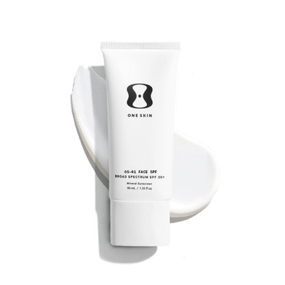 Oneskin Face Spf Os-01 Peptide Broad Spectrum Spf 30+ Mineral Sunscreen- Scientifically Proven to Protect Skin From UV Aging, Includes Potent Antioxidants
