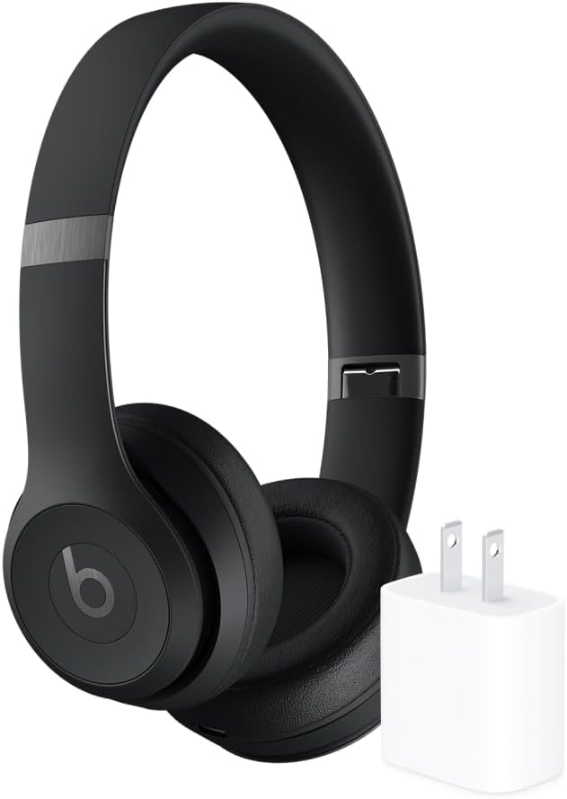 Beats Solo 4 - Wireless On-Ear Bluetooth Headphones, Up to 50-Hour Battery Life, Ultra-Lightweight Comfort