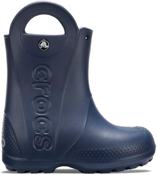 Crocs Kids' Handle It Rain Boots | Waterproof Slip On Shoes | Kids' Rain Boots