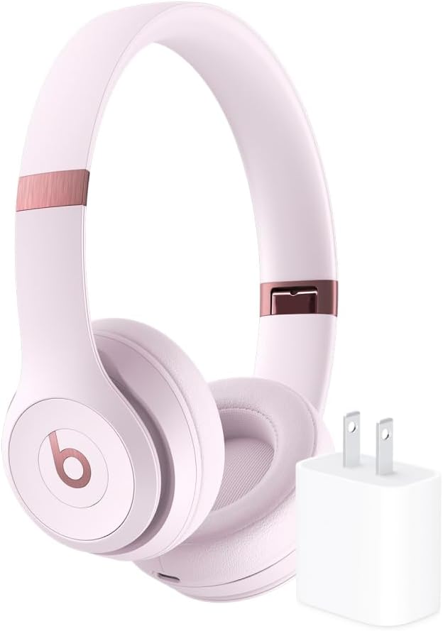Beats Solo 4 - Wireless On-Ear Bluetooth Headphones, Up to 50-Hour Battery Life, Ultra-Lightweight Comfort
