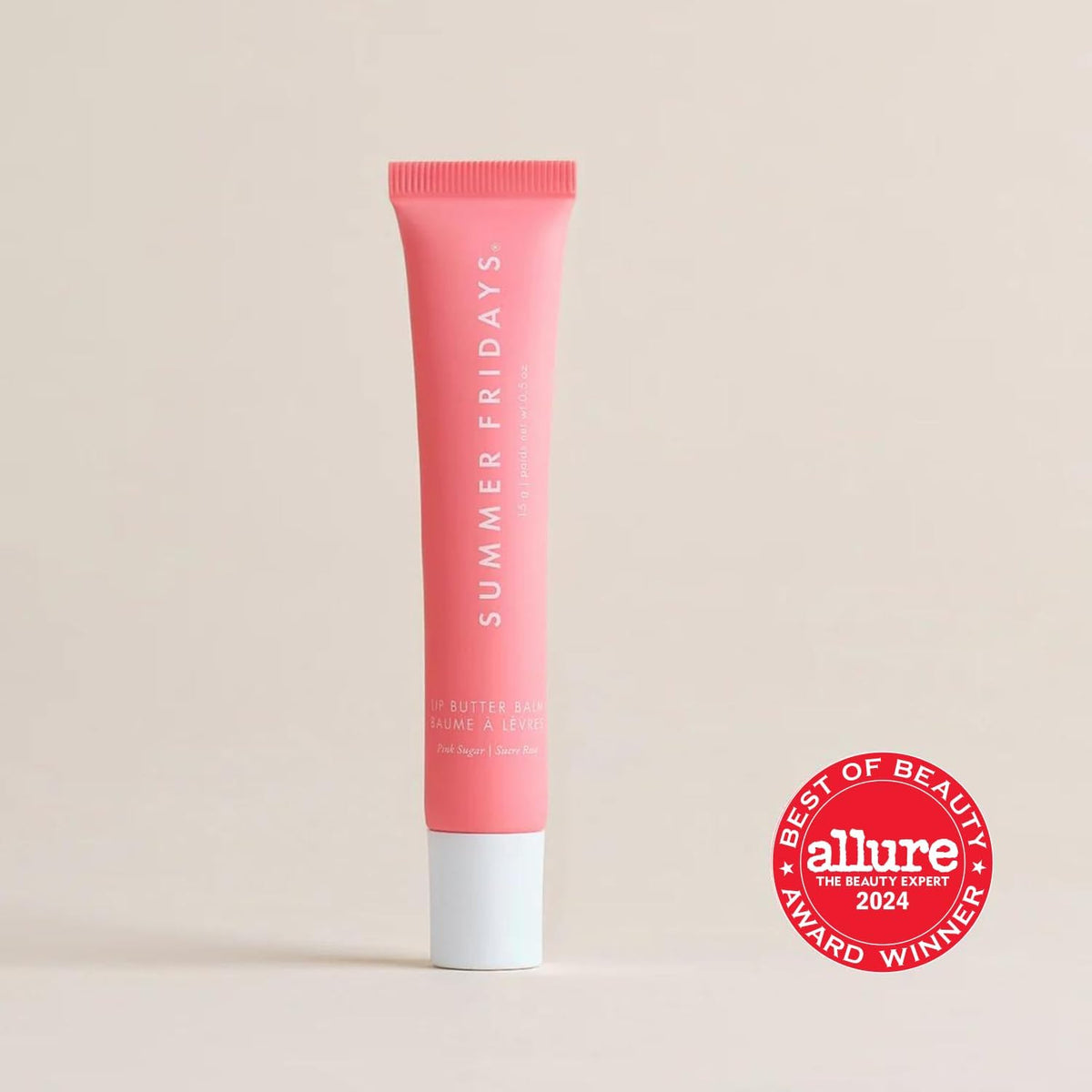 Summer Fridays Lip Butter Balm - Moisturizing Lip Gloss for Instant Shine + Sheer Color