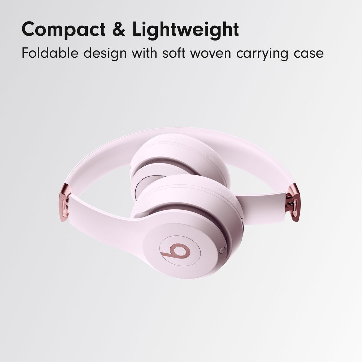 Beats Solo 4 - Wireless On-Ear Bluetooth Headphones, Up to 50-Hour Battery Life, Ultra-Lightweight Comfort