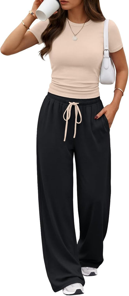 Trendy Queen Women's 2 Piece Matching Summer Lounge Set with Pockets