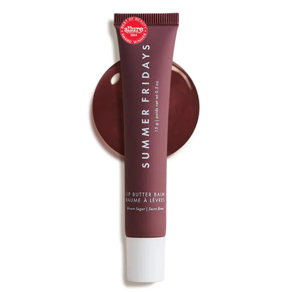 Summer Fridays Lip Butter Balm - Moisturizing Lip Gloss for Instant Shine + Sheer Color