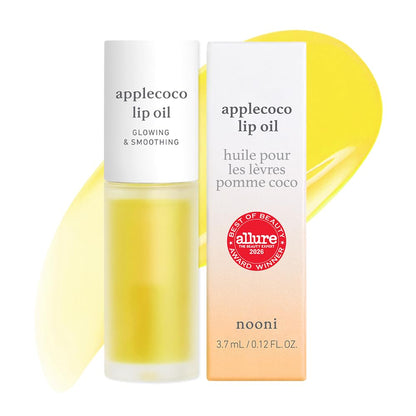 NOONI Korean Lip Oil - Applepeony - pH Color-Changing Plumping Lip Gloss