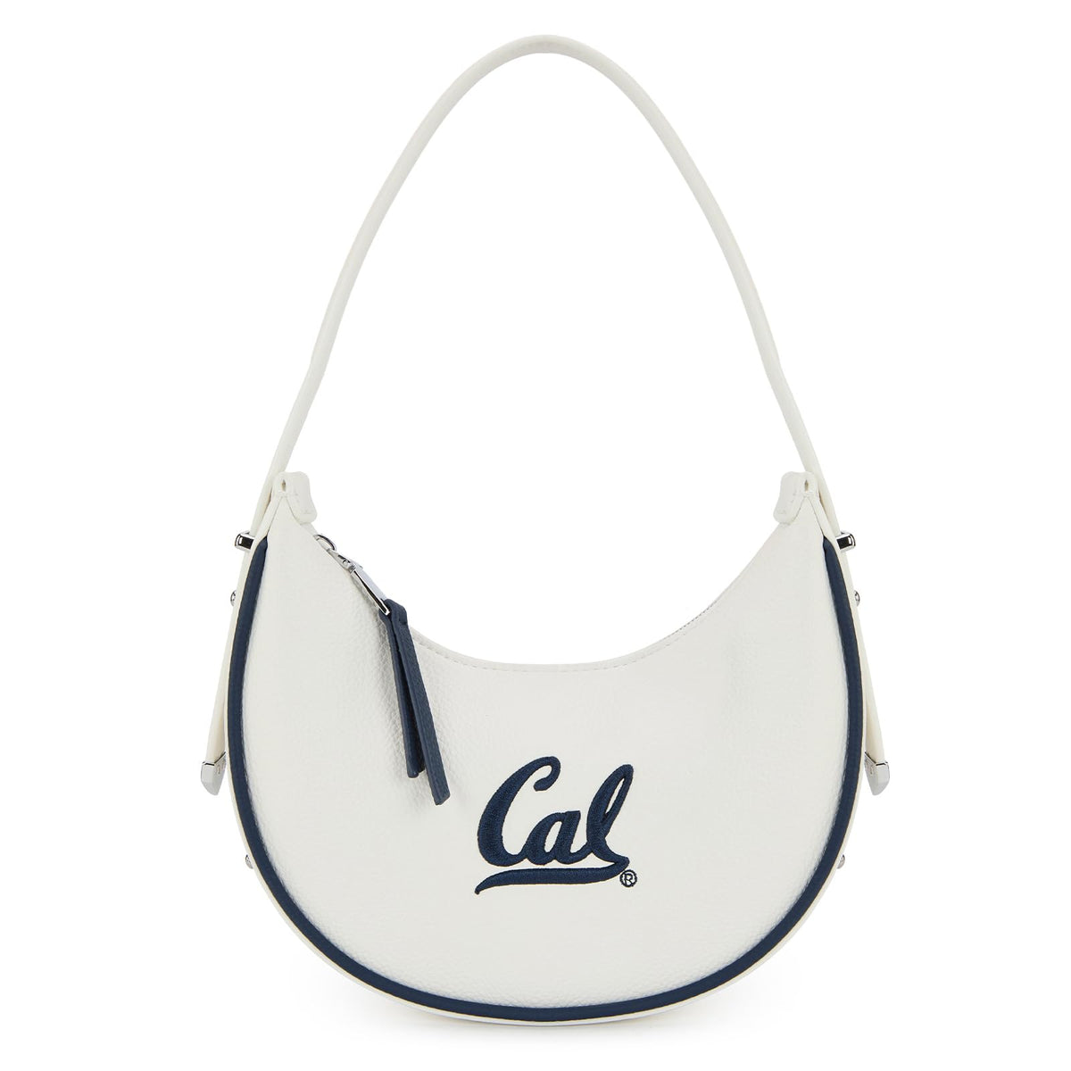 NCAA Crescent Shoulder Bag for Women, Half Moon Clutch Purses for Birthday/Graduation Gifts