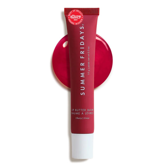 Summer Fridays Lip Butter Balm - Moisturizing Lip Gloss for Instant Shine + Sheer Color