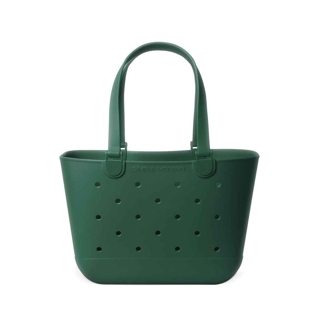 Simple Modern Waterproof Rubber Beach Bag | Large | Black
