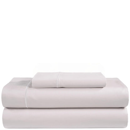 100% Egyptian Cotton Sheets King Size Sheets Set with Fully Elasticated 15" Deep Fitted Sheet & Pillowcases