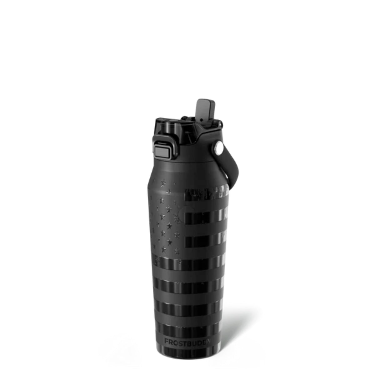 Frost Buddy 24oz Insulated Water Bottle - Straw & Chug Lid - Leak-Proof | Sip-or-chug dual lid | Ice-cold for 24+ hours | Cup-holder friendly