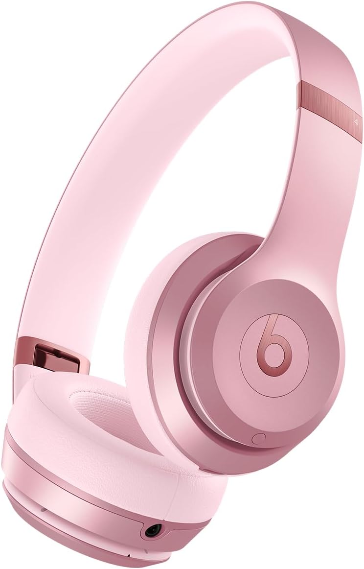 Beats Solo 4 - Wireless On-Ear Bluetooth Headphones, Up to 50-Hour Battery Life, Ultra-Lightweight Comfort