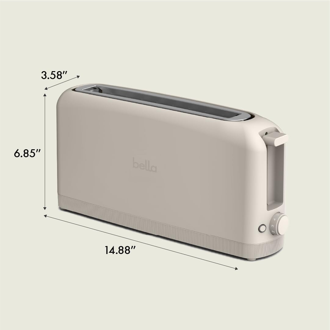 Fits Sourdough, 10” Long Slot, Anti Jam & Auto Shutoff, 900 Watt