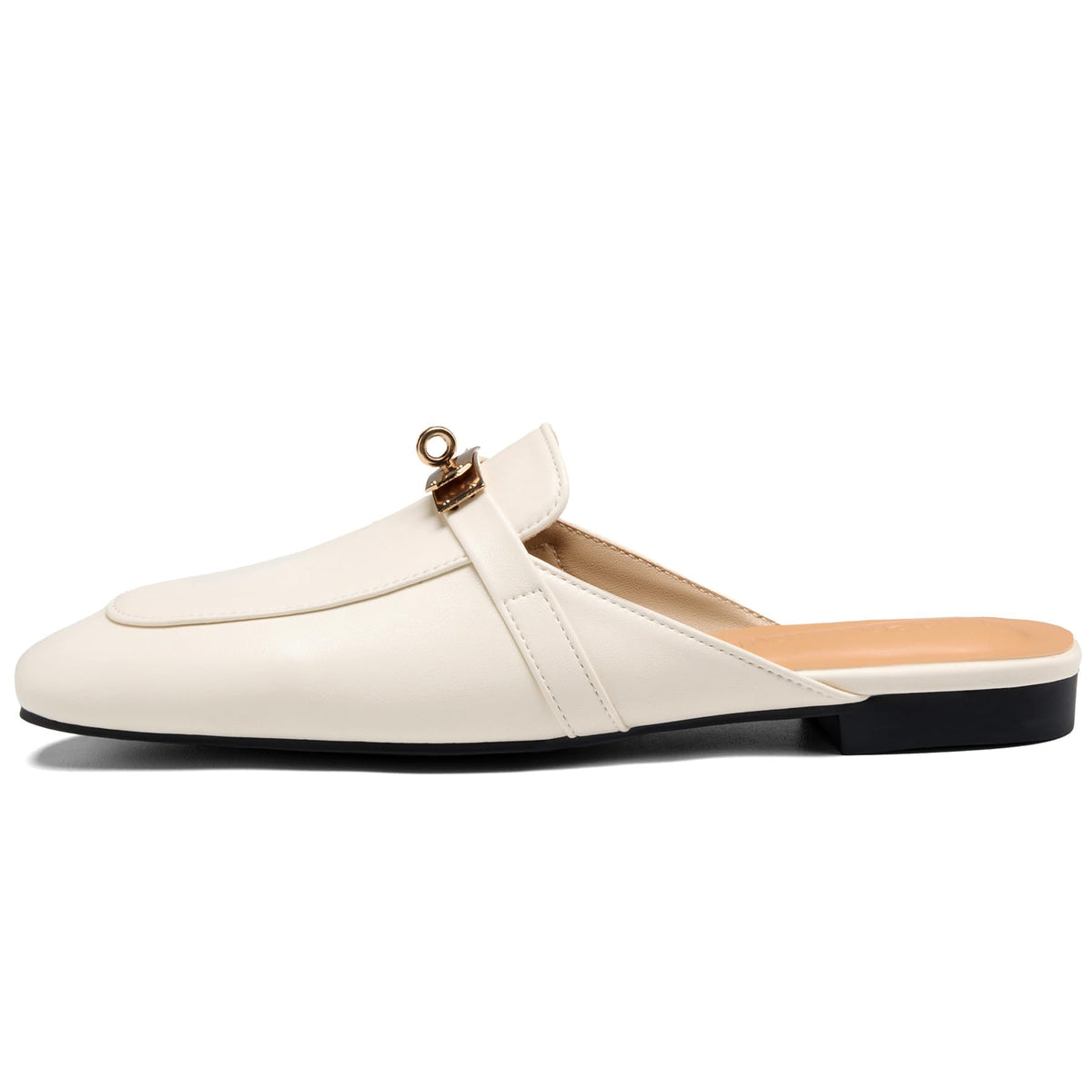 Almond Toe Slip-On Flats