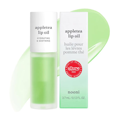 NOONI Korean Lip Oil - Applepeony - pH Color-Changing Plumping Lip Gloss