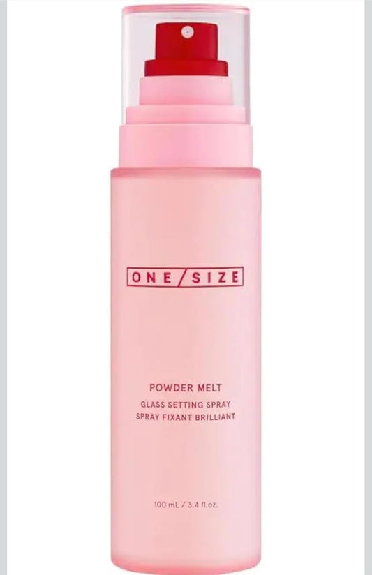 O/S Powdered Glass Setting Spray Melt Hydrating, Up to 12-Hour Makeup Wear, Ultra-Smooth Finish. Size: (3.4 Oz / 3.4 Fl Oz)