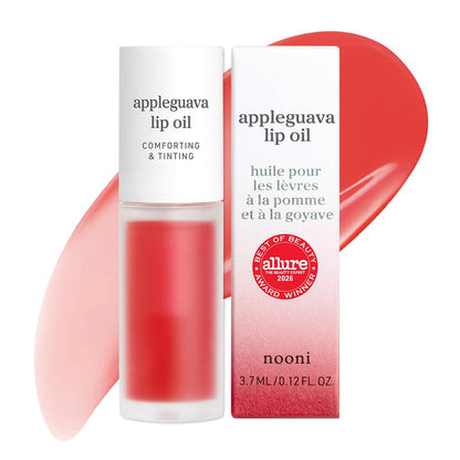 NOONI Korean Lip Oil - Applepeony - pH Color-Changing Plumping Lip Gloss