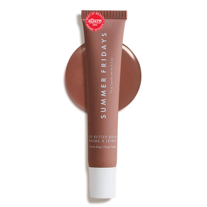 Summer Fridays Lip Butter Balm - Moisturizing Lip Gloss for Instant Shine + Sheer Color