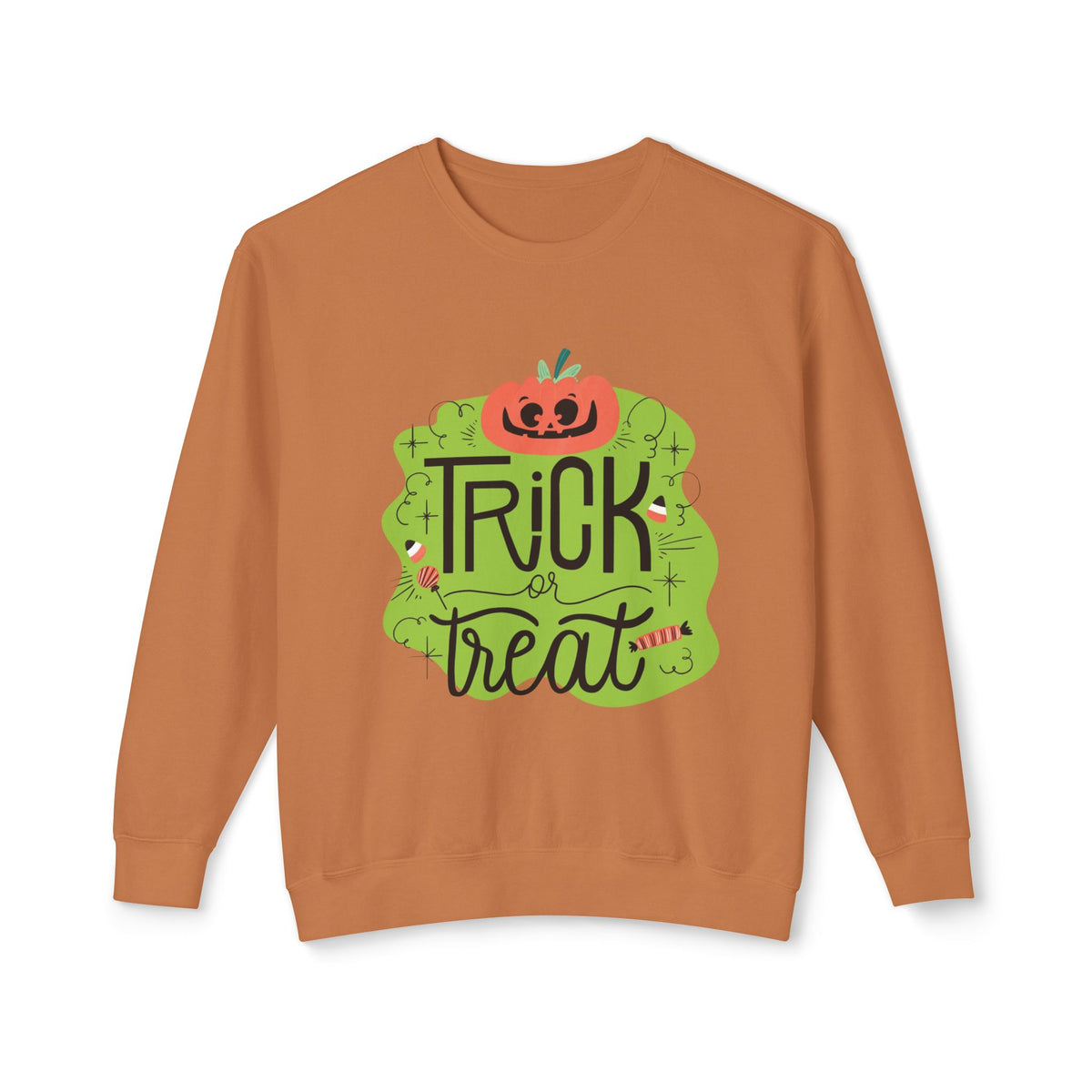 Trick or Treat Lightweight Crewneck Sweatshirt