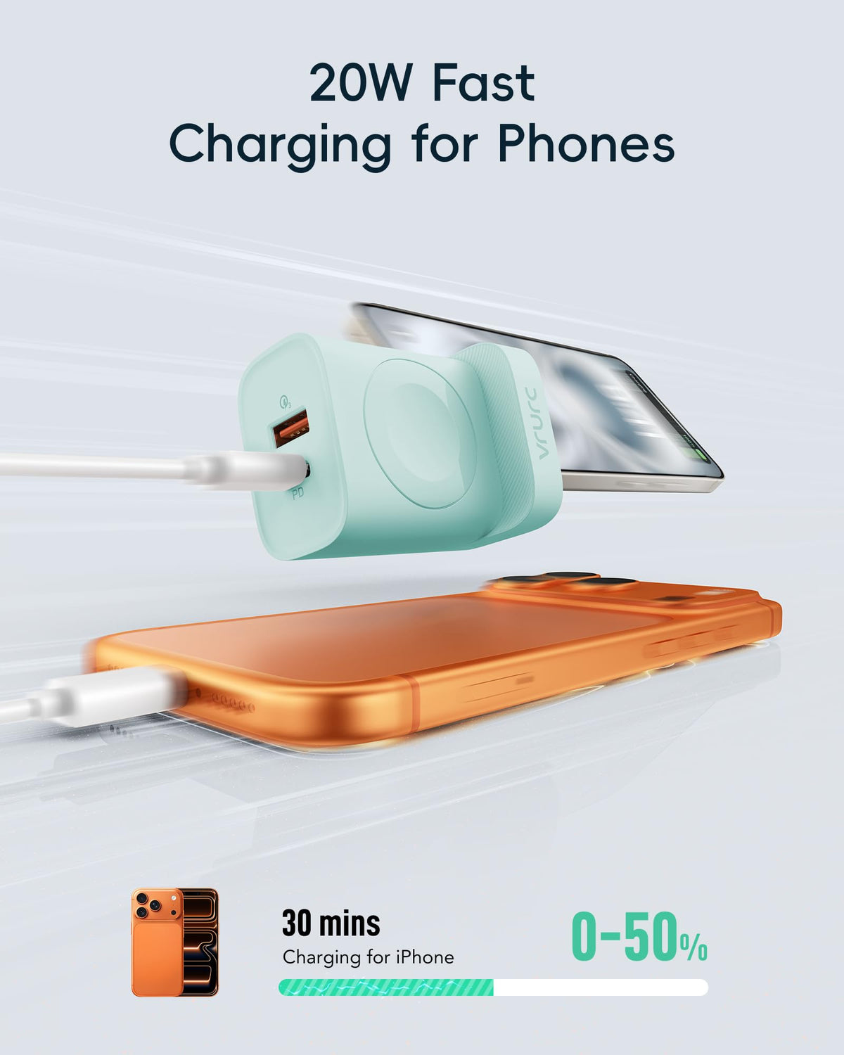 VRURC Fast Charger for Apple Watch
