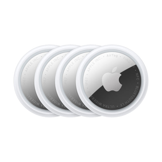 Apple Airtag (2nd Generation) - 4 Pack: Tracker for Keychain, Wallet, and More