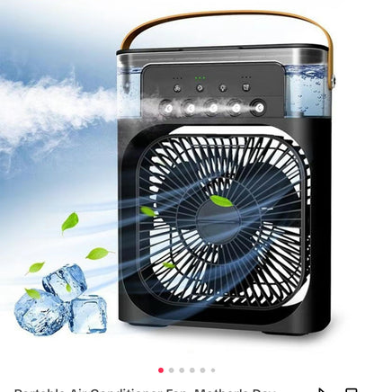 Portable 3-In-1 Air Cooler Fan
