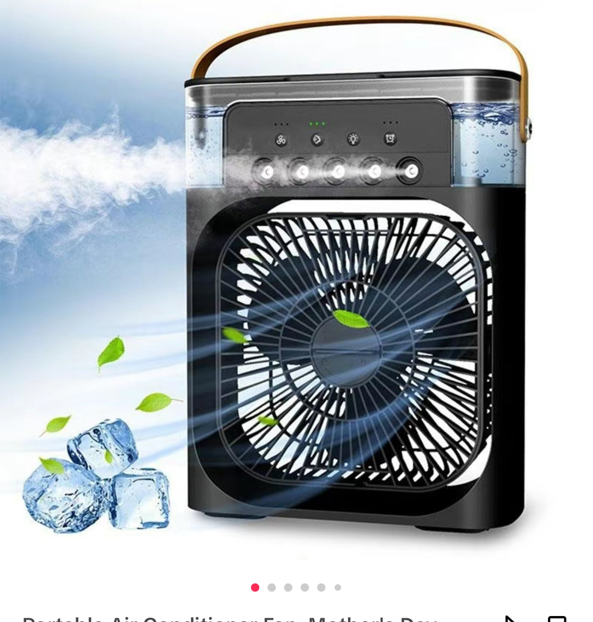 Portable 3-In-1 Air Cooler Fan