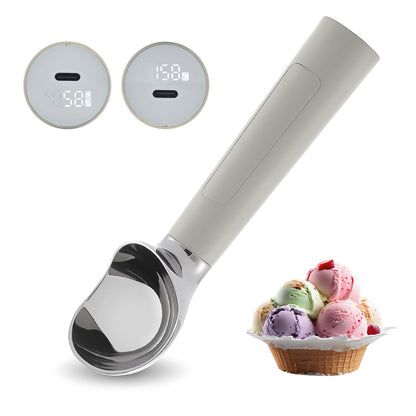 Heated Ice Cream Scoop Rechargeable