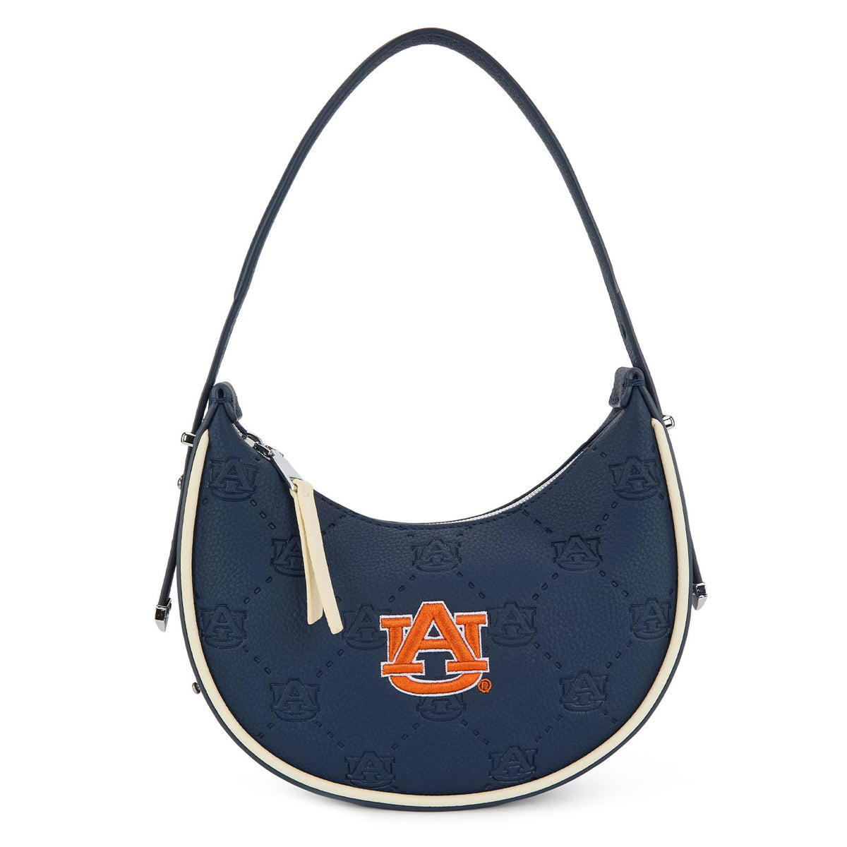 NCAA Crescent Shoulder Bag for Women, Half Moon Clutch Purses for Birthday/Graduation Gifts