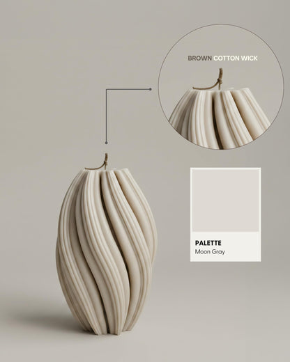 Lawa Swirl Candle