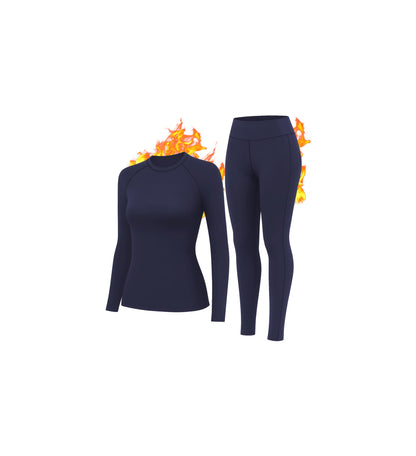 Thermal Underwear for Women Thermal Set Fleece Lined Leggings Long Johns