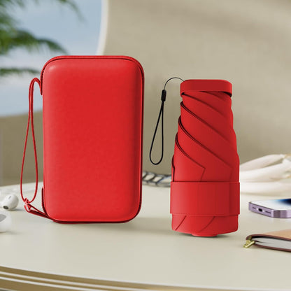 Mini Travel Umbrella, Upf 50+ Compact Fits in Purse